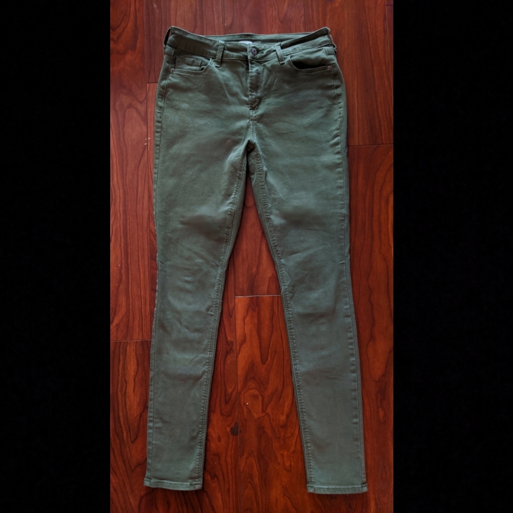 Olive 10 Tall Old Navy Rockstar Skinny Jeans